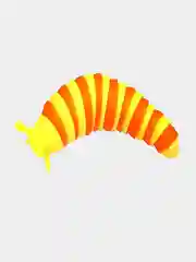 Желтый finger slug, слизень цветной антистресс, фингер слаг, слизняк антистресс