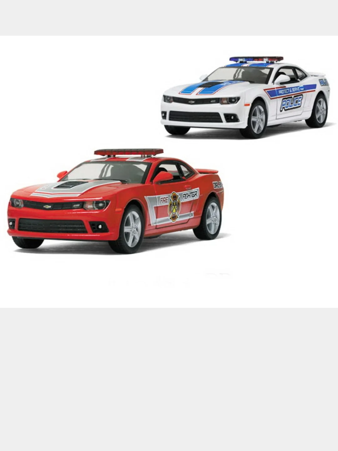 Машинка металлическая инерционная/2014 Chevrolet Camaro (Police) KT5383DPR 1:38 /Kinsmart/