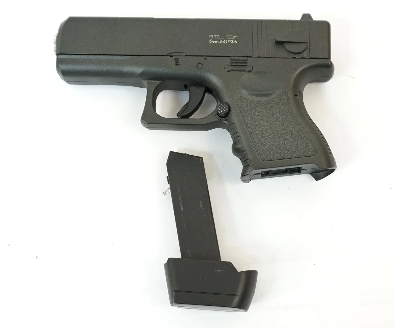 Страйкбольный пневматический пистолет Stalker SA17GM Spring Glock 17 mini на пружине 6 мм