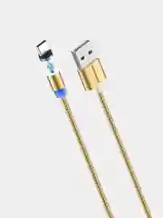 Золотой кабель USB - Type-C, More Choice K61Sa, MAGNETIC, 3.0A, 1 м