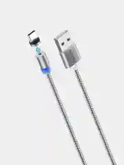 Тёмно-серый кабель USB - Type-C, More Choice K61Sa, MAGNETIC, 3.0A, 1 м