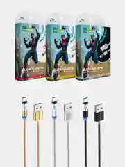 Кабель USB - Type-C, More Choice K61Sa, MAGNETIC, 3.0A, 1 м