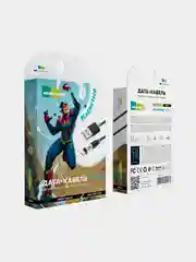 Черный кабель USB - Micro USB, More Choice K61Sm, MAGNETIC, 3.0A, 1 м