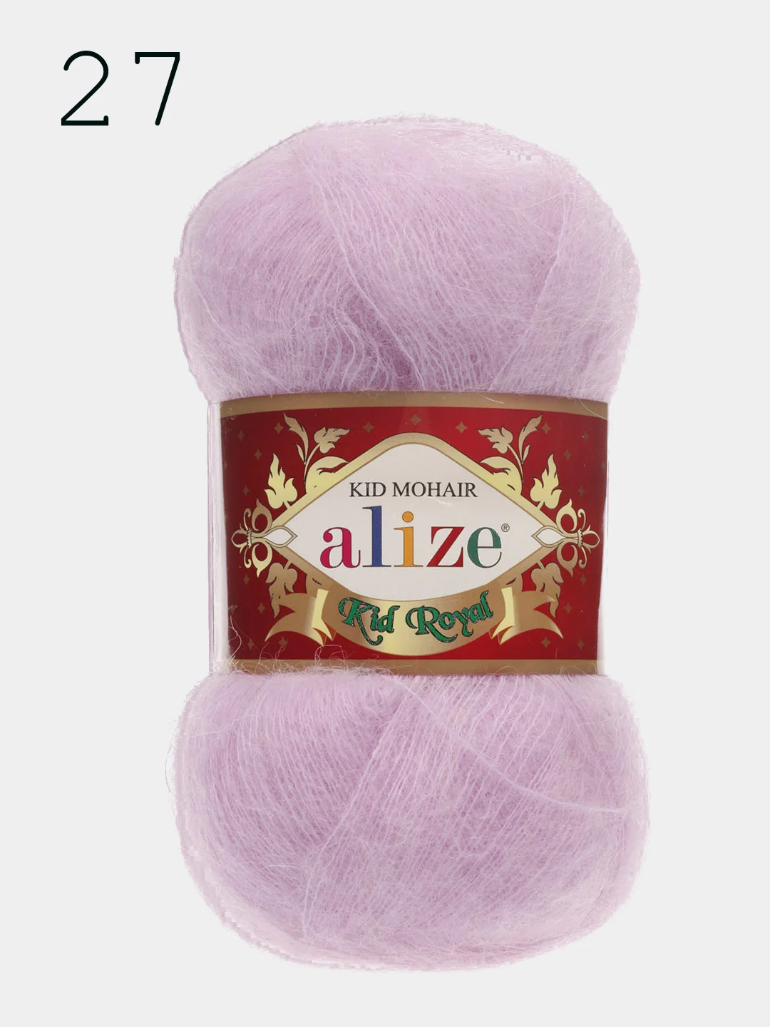 Пряжа Alize Kid Mohair Kid Royal 50 (шт./упаковка 5шт) 62% Кид мохер 38% Полиамид 50г 500м