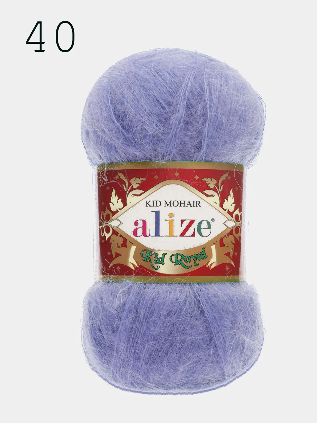 Пряжа Alize Kid Mohair Kid Royal 50 (шт./упаковка 5шт) 62% Кид мохер 38% Полиамид 50г 500м