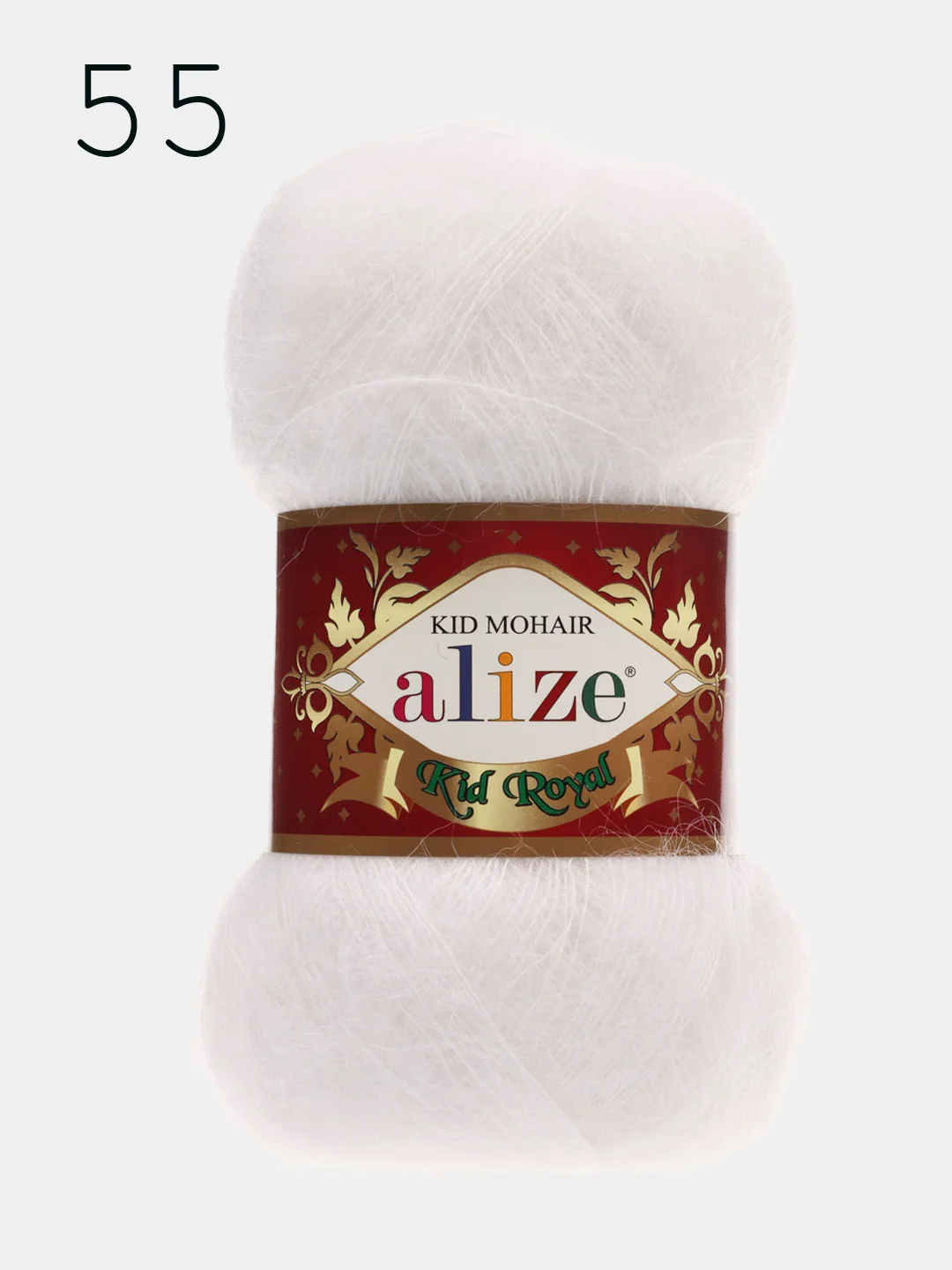 Пряжа Alize Kid Mohair Kid Royal 50 (шт./упаковка 5шт) 62% Кид мохер 38% Полиамид 50г 500м