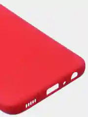 Красный чехол для Samsung A03 Core цветной матовый