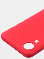 Красный чехол для Samsung A03 Core цветной матовый