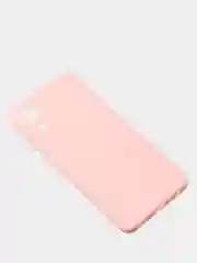 Розовый чехол для Samsung A03 Core цветной матовый