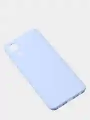 Светло-синий чехол для Samsung A03 Core цветной матовый