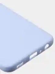 Светло-синий чехол для Samsung A03 Core цветной матовый