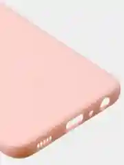 Розовый чехол для Samsung A03 Core цветной матовый