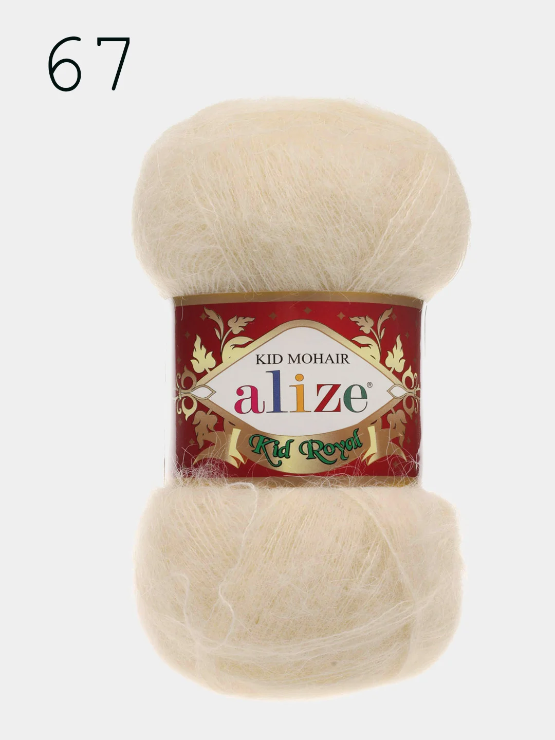 Пряжа Alize Kid Mohair Kid Royal 50 (шт./упаковка 5шт) 62% Кид мохер 38% Полиамид 50г 500м
