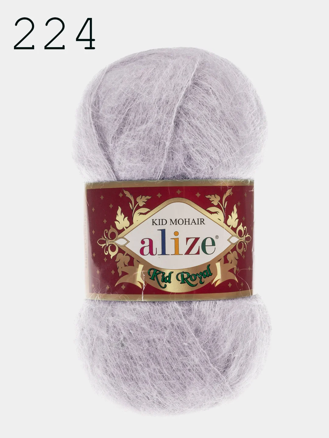 Пряжа Alize Kid Mohair Kid Royal 50 (шт./упаковка 5шт) 62% Кид мохер 38% Полиамид 50г 500м