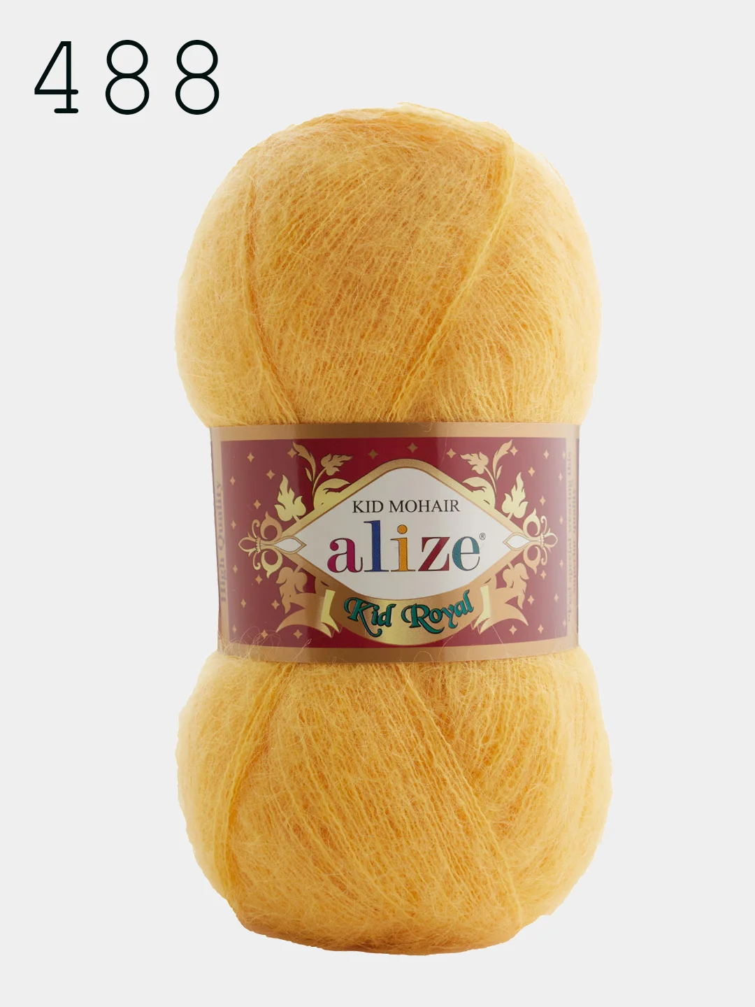 Пряжа Alize Kid Mohair Kid Royal 50 (шт./упаковка 5шт) 62% Кид мохер 38% Полиамид 50г 500м