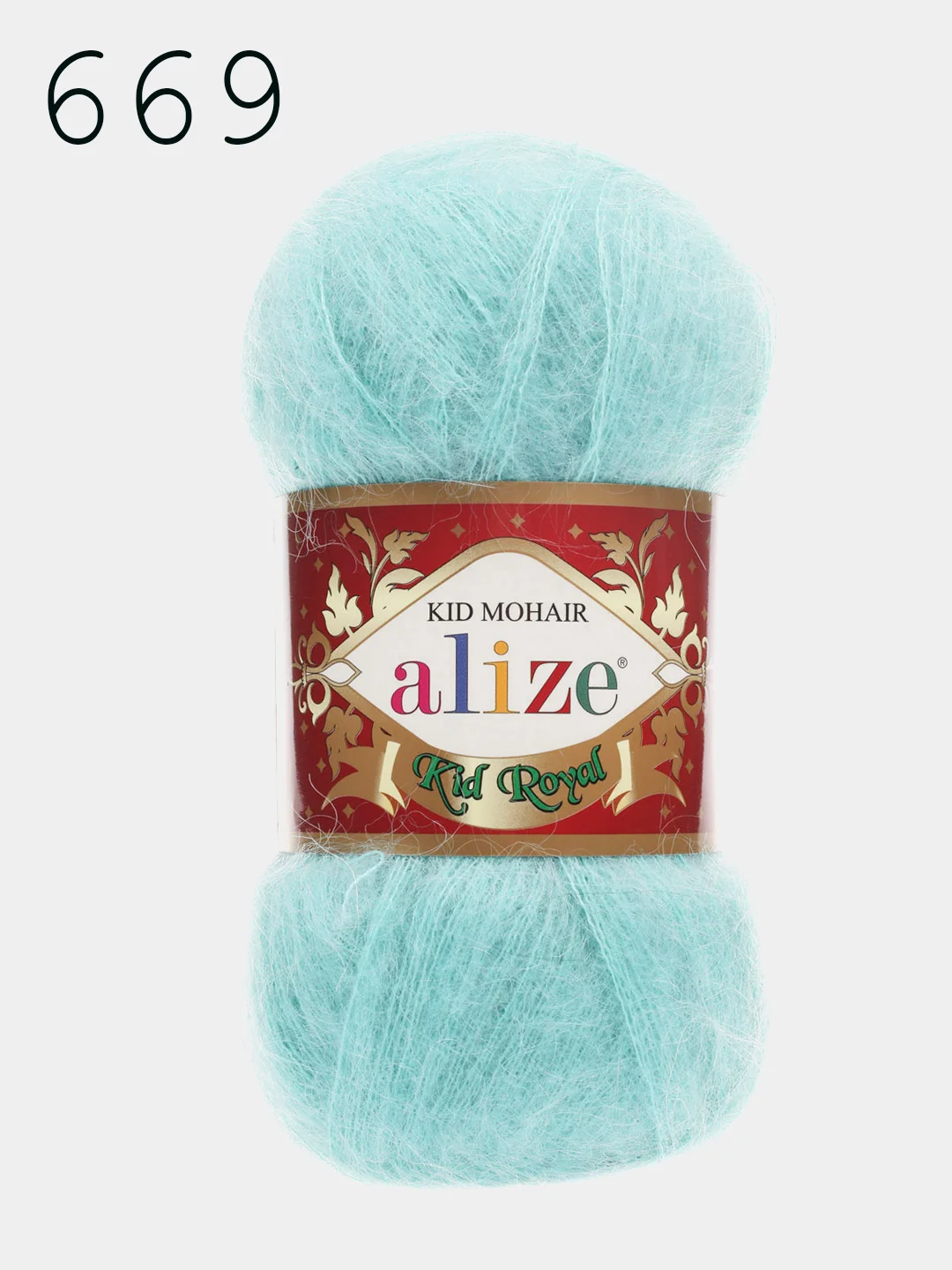 Пряжа Alize Kid Mohair Kid Royal 50 (шт./упаковка 5шт) 62% Кид мохер 38% Полиамид 50г 500м