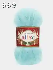 Пряжа Alize Kid Mohair Kid Royal 50 (шт./упаковка 5шт) 62% Кид мохер 38% Полиамид 50г 500м