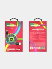 Кабель USB - Lightning, More Choice K31i, 2.1A, 1 м
