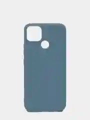 Синий чехол для Realme C25 / C25S силиконовый матовый, цветной