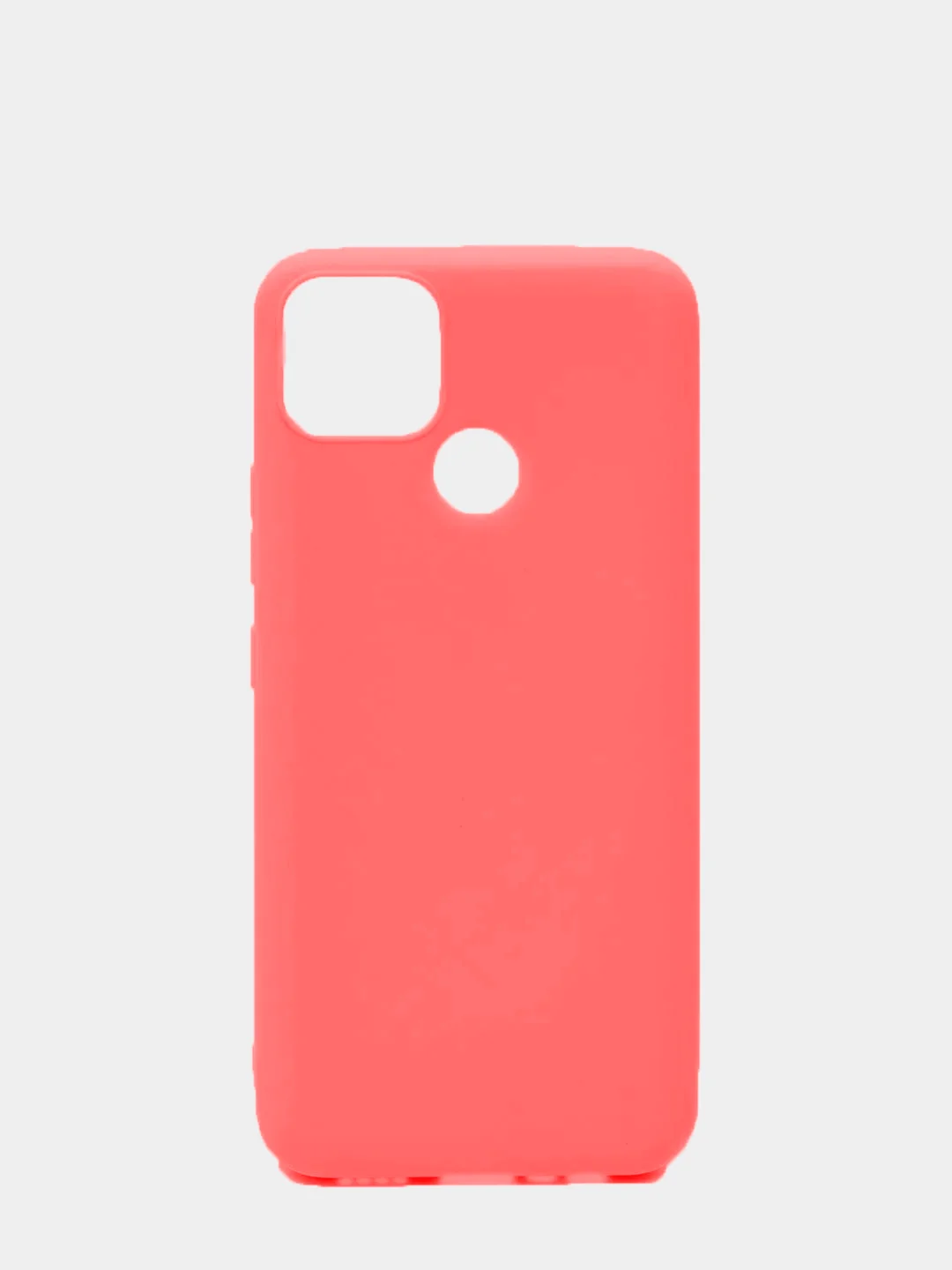 Красный чехол для Realme C25 / C25S силиконовый матовый, цветной