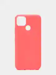 Красный чехол для Realme C25 / C25S силиконовый матовый, цветной