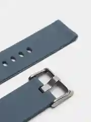 Тёмно-серый ремешок для Xiaomi Amazfit Bip GTR 42 мм / GTS / Samsung Gear S2 силиконовый сяоми самсунг