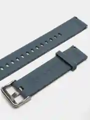 Тёмно-серый ремешок для Xiaomi Amazfit Bip GTR 42 мм / GTS / Samsung Gear S2 силиконовый сяоми самсунг