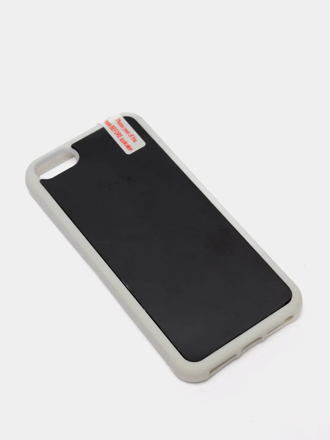 Белый антигравитационный чехол для iPhone