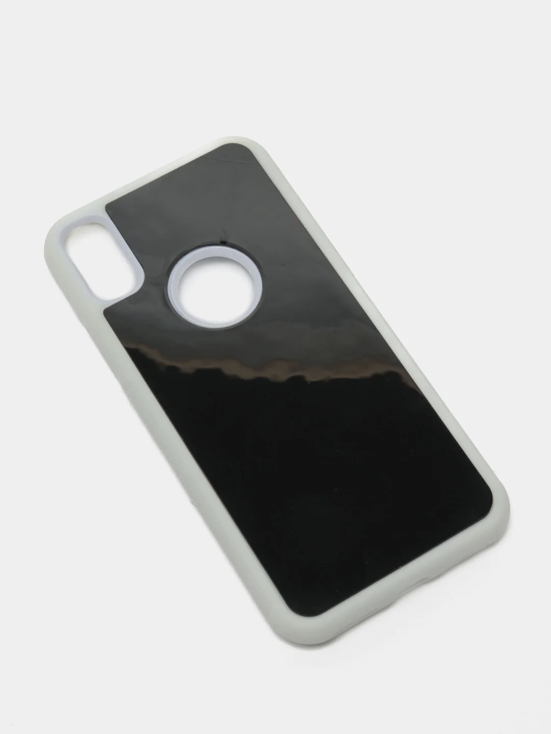 Белый антигравитационный чехол для iPhone