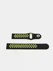 Желтый спортивный ремешок для Xiaomi Amazfit Bip / GTR 42 мм / GTS / Samsung Gear S2