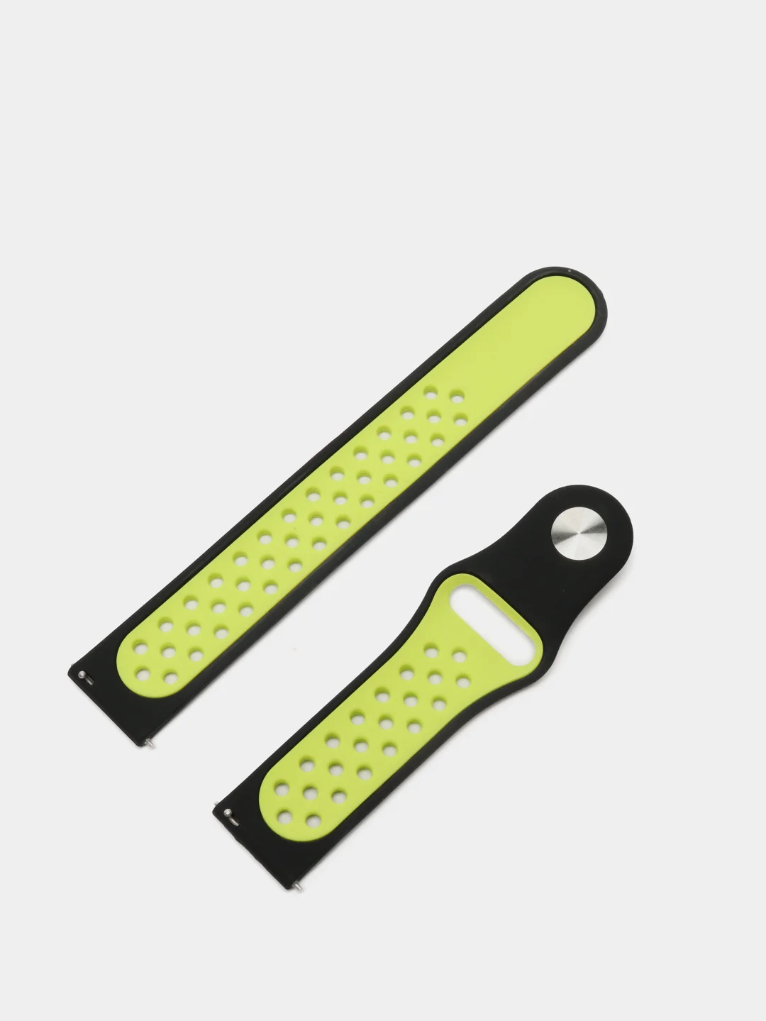 Желтый спортивный ремешок для Xiaomi Amazfit Bip / GTR 42 мм / GTS / Samsung Gear S2