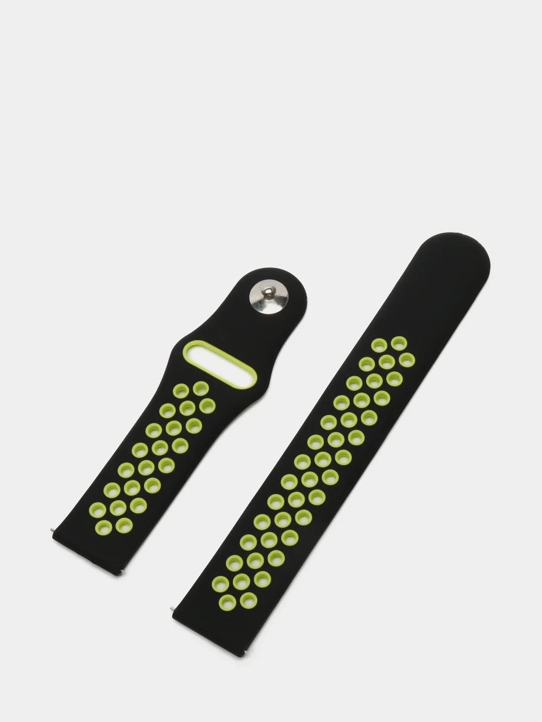 Желтый спортивный ремешок для Xiaomi Amazfit Bip / GTR 42 мм / GTS / Samsung Gear S2