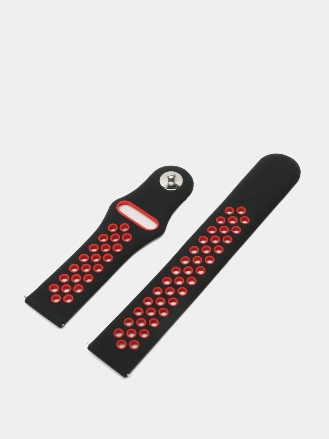Красный спортивный ремешок для Xiaomi Amazfit Bip / GTR 42 мм / GTS / Samsung Gear S2