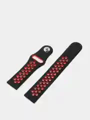 Красный спортивный ремешок для Xiaomi Amazfit Bip / GTR 42 мм / GTS / Samsung Gear S2