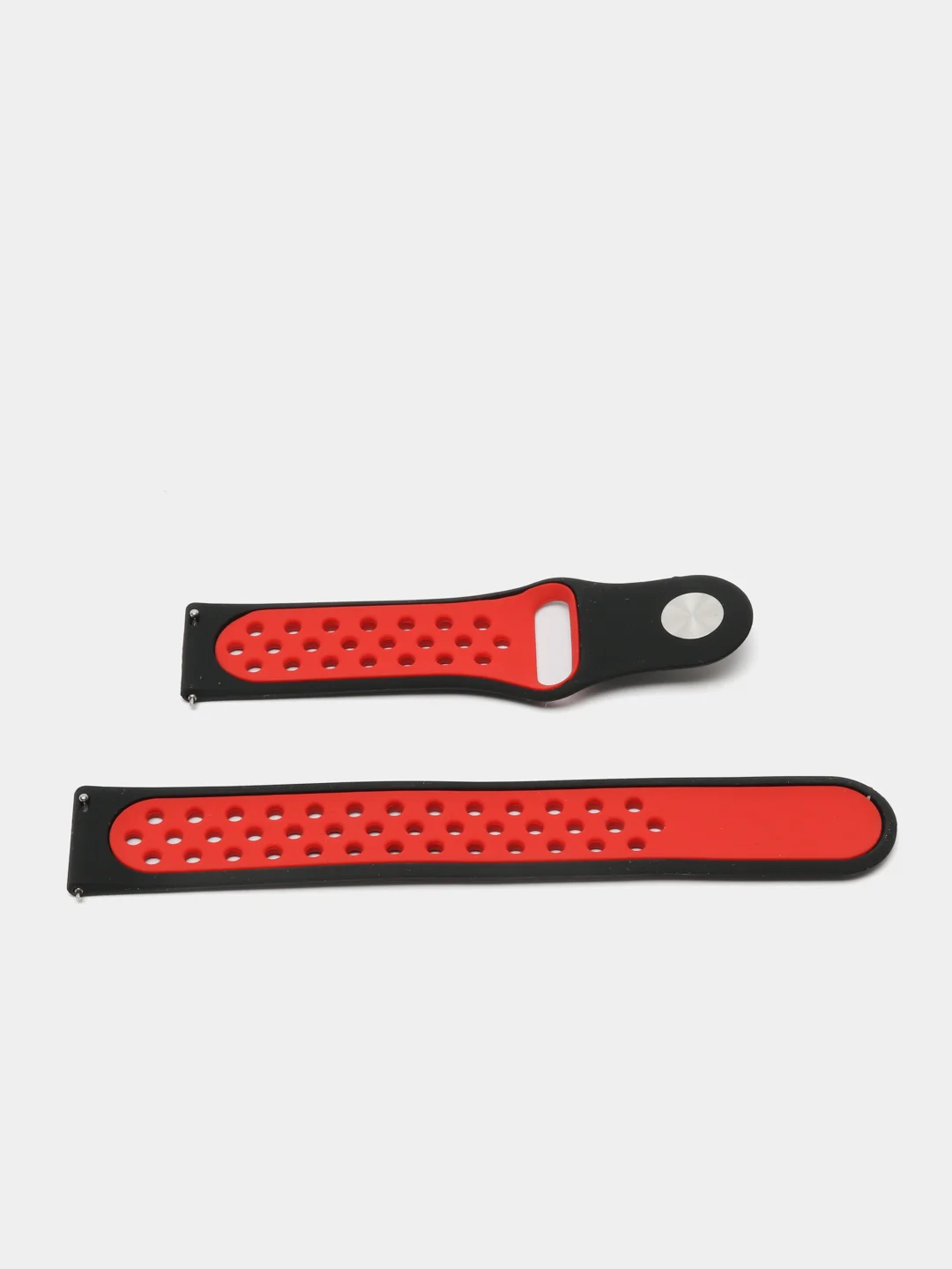 Красный спортивный ремешок для Xiaomi Amazfit Bip / GTR 42 мм / GTS / Samsung Gear S2