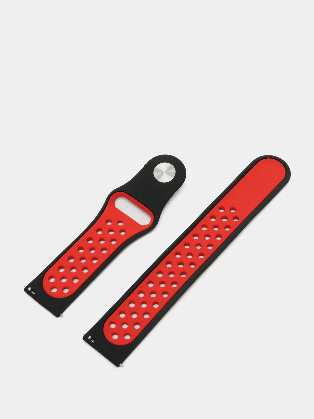 Красный спортивный ремешок для Xiaomi Amazfit Bip / GTR 42 мм / GTS / Samsung Gear S2