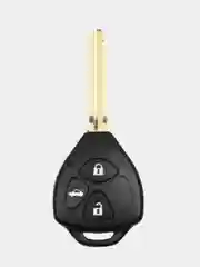 Белый корпус ключа зажигания  Тойота Toyota Rav4, Corolla, Hilux, Yaris, Avalon, Echo, Prado