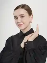Серьги "Бантики" металл цвет золото, серебро