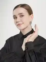 Серьги "Сердце", плетение