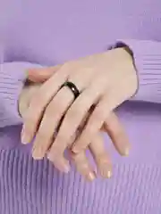 Черный кольцо из медицинской стали, 6 мм, 5 цветов
