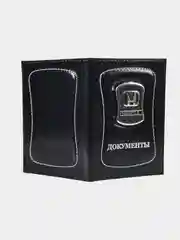 Кожаная обложка на авто документы/на права/птс/чехол/c логотипом/с маркой машины