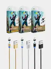 Кабель USB - Micro USB, More Choice K61Sm, MAGNETIC, 3.0A, 1 м