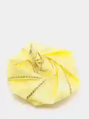 Лимонный розы из ткани