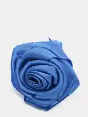 Синий розы из ткани