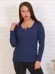 Индиго кофта женская трикотажная