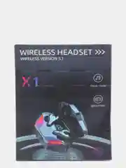 Наушники беспроводные TWS X1 черные