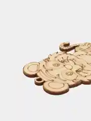 Игрушка  Тигренок (раскраска)