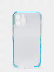 Голубой чехол на iPhone 12 PRO, противоударный