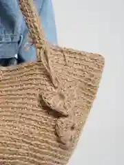 Сумка, сумка женская, сумка через плечо, сумка из джута, пляжная сумка