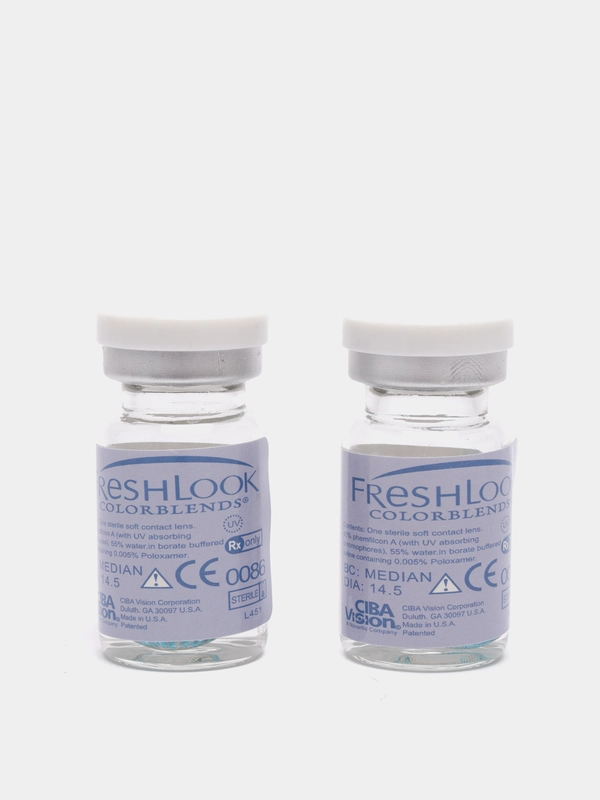 Цветные контактные линзы FreshLook ColorBlends, 2 штуки в упаковке
